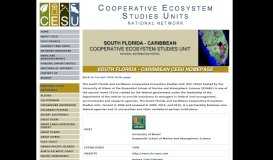 
							         CESU Network - South Florida Information Portal								  
							    