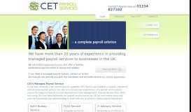 
							         CET Payroll Services								  
							    