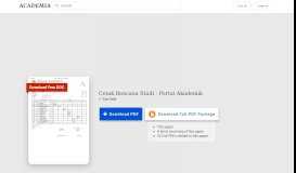 
							         Cetak Rencana Studi - Portal Akademik | Fajri Sidik - Academia.edu								  
							    