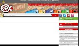 
							         CeX (UK) Buy & Sell Games, Phones, DVDs, Blu-ray, Electronics ...								  
							    