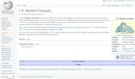 
							         C.F. Mueller Company - Wikipedia								  
							    