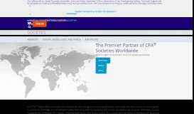 
							         CFA Society Partners: Become a Society Partner - Kaplan Schweser								  
							    