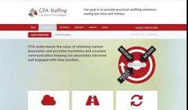 
							         CFA Staffing, Inc.								  
							    