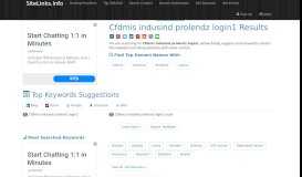 
							         Cfdmis indusind prolendz login1 Results For Websites Listing								  
							    