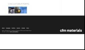 
							         cfm-customer-portal - CFM Materials								  
							    