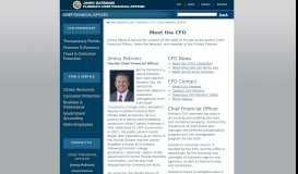 
							         CFO - Florida Department of Financial Services								  
							    