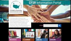 
							         CFSR Information Portal								  
							    