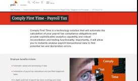
							         CFT Payroll Tax - PwC Australia								  
							    