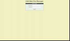 
							         CGA Web File Manager								  
							    