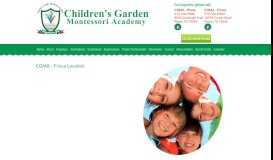 
							         CGMA – Frisco Location - Children's Garden Montessori Academy								  
							    