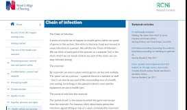 
							         Chain of infection | RCN - RCNi								  
							    