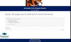 
							         Chalkable Parent/Student login - Kirksville R-III School District								  
							    