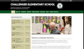 
							         Challenger Elementary School: Home								  
							    