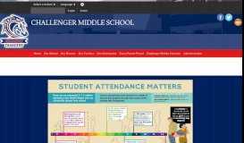 
							         Challenger Middle School: Home								  
							    