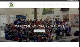
							         Chalo School - Home								  
							    