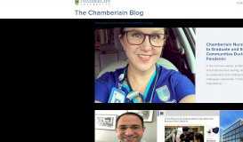 
							         Chamberlain Blog								  
							    