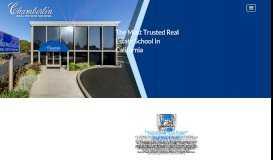
							         Chamberlin Real Estate School | Accredited Online School								  
							    