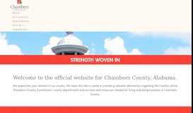 
							         Chambers County Alabama								  
							    