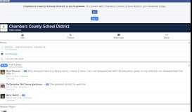
							         Chambers County School District - Home | Facebook								  
							    