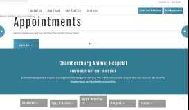 
							         Chambersburg Animal Hospital: Chambersburg Veterinarian								  
							    