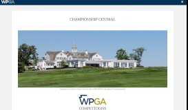 
							         Championship Central - WPGA - Western Pennsylvania Golf Association								  
							    