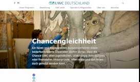 
							         Chancengleichheit · UWC Deutschland								  
							    