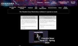 
							         Chandra X-Ray Center (CXC)								  
							    