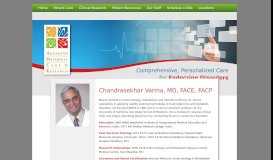 
							         Chandrasekhar Varma, MD, FACE, FACP | amcrclinic.com								  
							    
