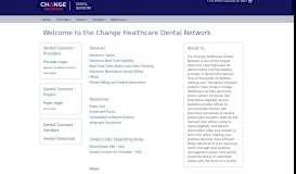 
							         Change Healthcare Dental Network								  
							    