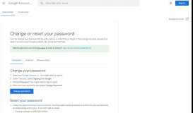 
							         Change or reset your password - Computer - Google Account ...								  
							    