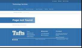 
							         Change Your Tufts Password | Technology Services								  
							    
