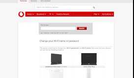 
							         Change your Wi-Fi name or password - Vodafone NZ								  
							    