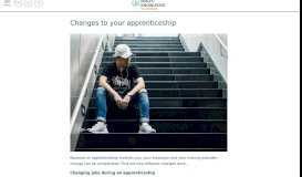 
							         Changes to your apprenticeship - Bright Knowledge								  
							    