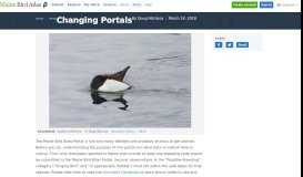 
							         Changing Portals - Maine Bird Atlas								  
							    