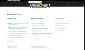 
							         Changing your email address (legacy Minecraft accounts) - Mojang								  
							    