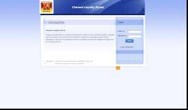 
							         Channel Loyalty Portal								  
							    