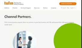 
							         Channel Partners Program | Tufin								  
							    