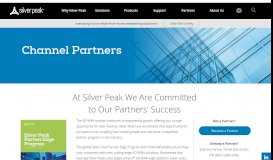 
							         Channel Partners | Silver Peak								  
							    