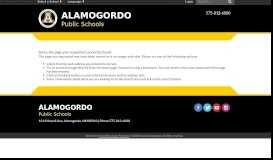
							         Chaparral Middle School - Alamogordo Public Schools								  
							    