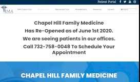 
							         Chapel Hill Family Medicine – Integrated Medicine Alliance								  
							    