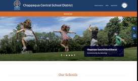 
							         Chappaqua Central School District: District Home								  
							    