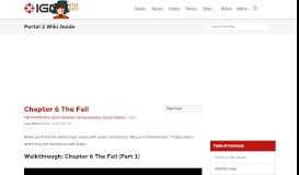 
							         Chapter 6 The Fall - Portal 2 Wiki Guide - IGN								  
							    