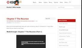 
							         Chapter 7 The Reunion - Portal 2 Wiki Guide - IGN								  
							    