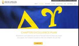 
							         Chapter Excellence Plan - Delta Upsilon								  
							    