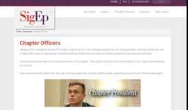 
							         Chapter Officers - Sigma Phi Epsilon								  
							    
