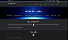 
							         Character Portal – Imperian								  
							    