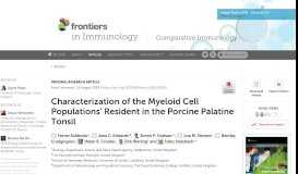 
							         Characterization of the Myeloid Cell Populations' Resident ... - Frontiers								  
							    