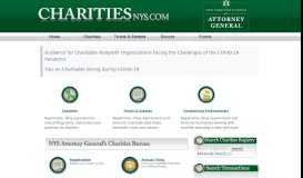 
							         CharitiesNYS.com: Access, Reform, Accountability								  
							    