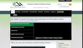 
							         Charles Conder Primary School: Home								  
							    