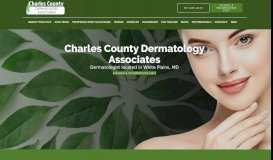 
							         Charles County Dermatology Associates: Dermatologists: White Plains ...								  
							    